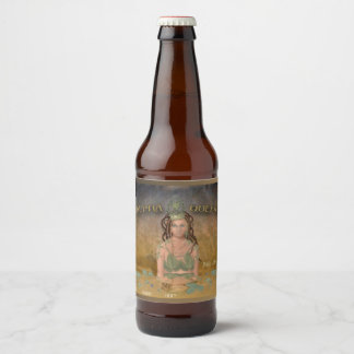 Alpha Queen (Name and Style) Beer Bottle Label