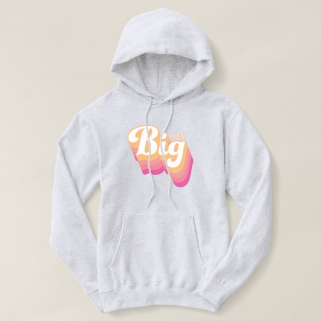 Alpha Sigma Alpha | Big Hoodie (Design Front)