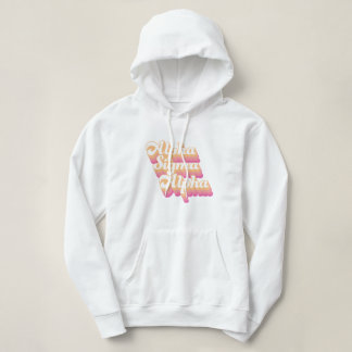 Alpha Sigma Alpha | Groovy Script Hoodie