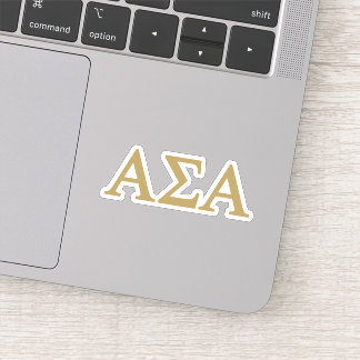 Alpha Sigma Alpha Lil Big Logo Sticker