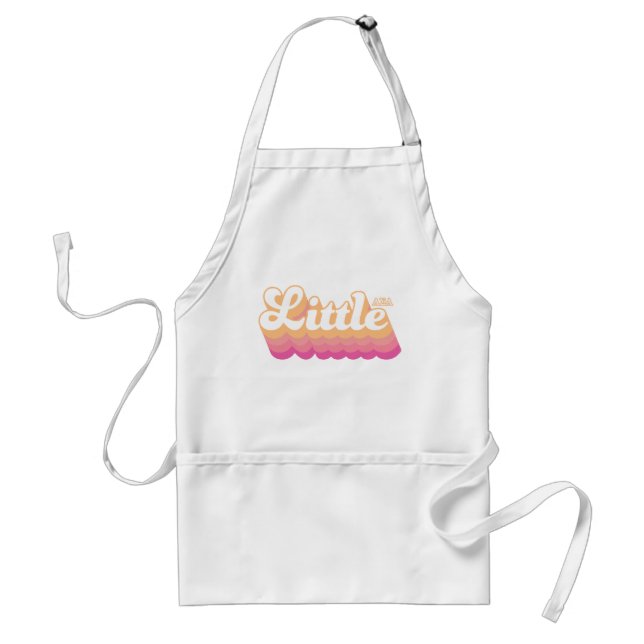 Alpha Sigma Alpha | Little Adult Apron (Front)