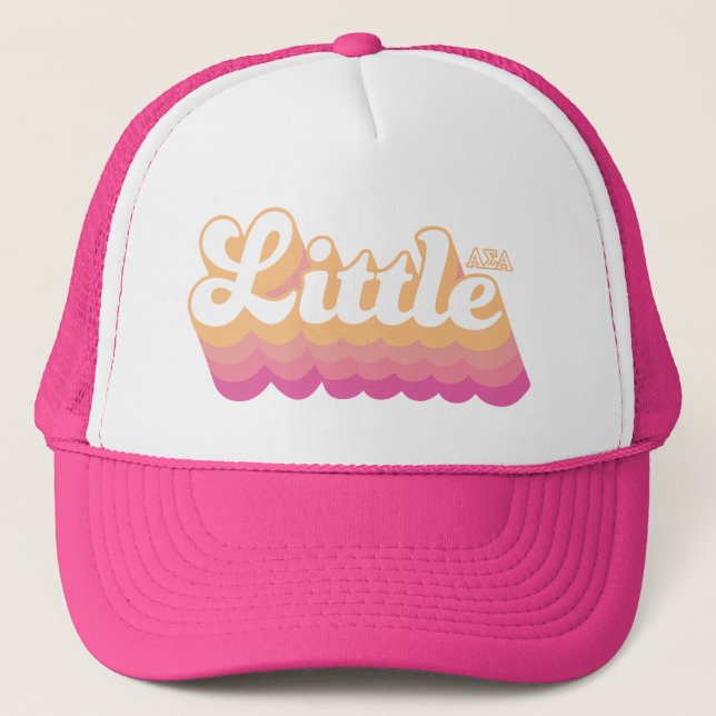 Alpha Sigma Alpha | Little Trucker Hat (Front)