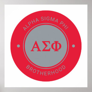 Alpha Sigma Phi   Badge Poster