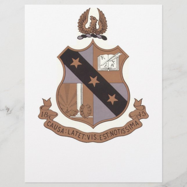 Alpha Sigma Phi Crest Flyer (Front)