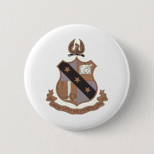Alpha Sigma Phi Crest Pinback Button