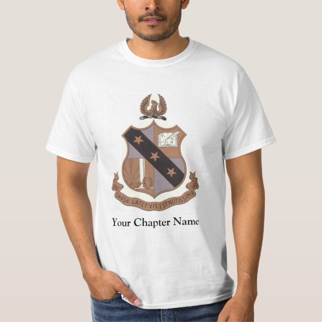 Alpha Sigma Phi Crest T-Shirt (Front)