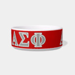 Alpha Sigma Phi Grey Letters Bowl<br><div class="desc">Check out these official Alpha Sigma Phi designs! Personalize your own Greek merchandise on Zazzle.com! Click the Customize button to insert your own name, class year, or club to make a unique product. Try adding text using various fonts & view a preview of your design! Zazzle's easy to customize products...</div>