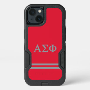 Alpha Sigma Phi Sport Stripe iPhone 13 Case
