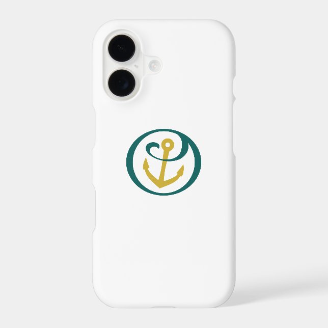 Alpha Sigma Tau Anchor Case-Mate iPhone Case (Back)