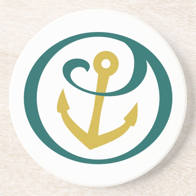 Alpha Sigma Tau Anchor Coaster (Front)