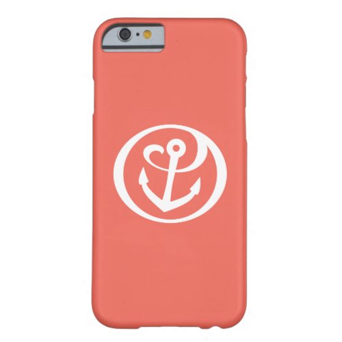 Alpha Sigma Tau Anchor Mark 2 Barely There iPhone 6 Case