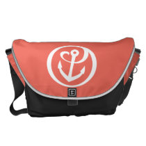 Alpha Sigma Tau Anchor Mark 2 Messenger Bag