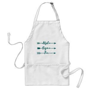 Alpha Sigma Tau Arrow Adult Apron