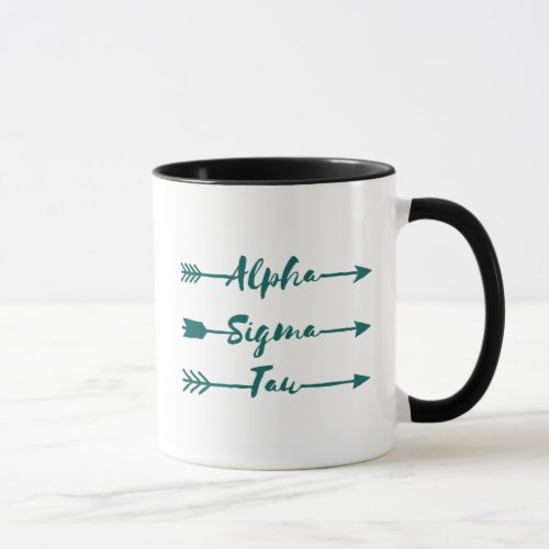 Alpha Sigma Tau Arrow Mug