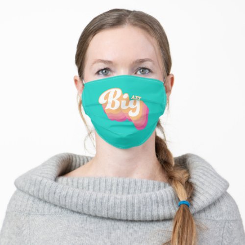 Alpha Sigma Tau  Big Adult Cloth Face Mask