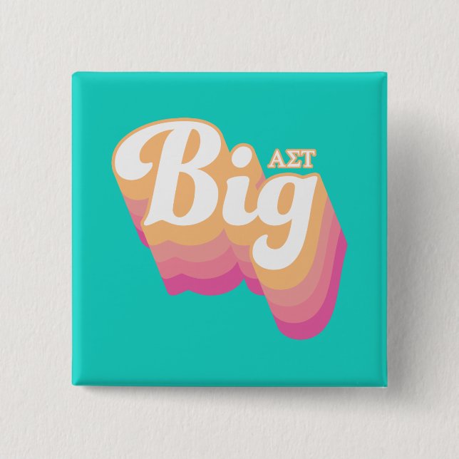 Alpha Sigma Tau | Big Button (Front)