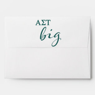 Alpha Sigma Tau Big Script Envelope