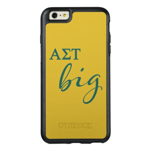 Alpha Sigma Tau Big Script OtterBox iPhone 66s Plus Case