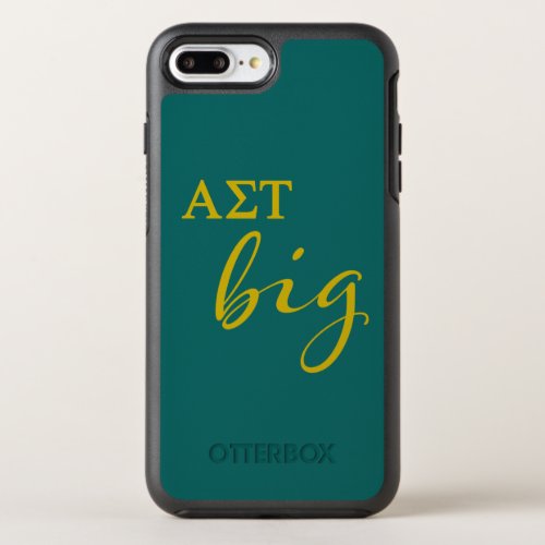 Alpha Sigma Tau Big Script OtterBox Symmetry iPhone 8 Plus7 Plus Case