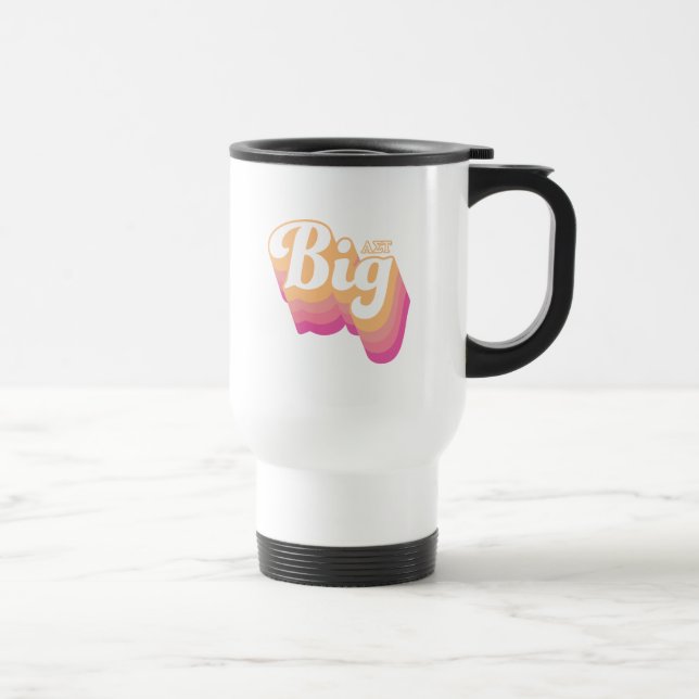 Alpha Sigma Tau | Big Travel Mug (Right)