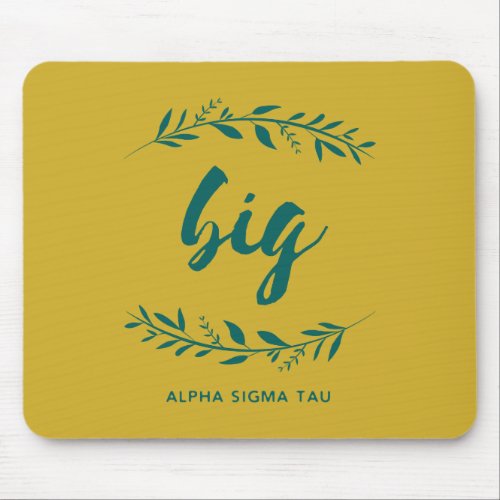 Alpha Sigma Tau Big Wreath Mouse Pad