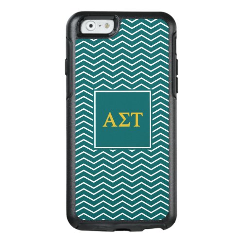 Alpha Sigma Tau  Chevron Pattern OtterBox iPhone 66s Case