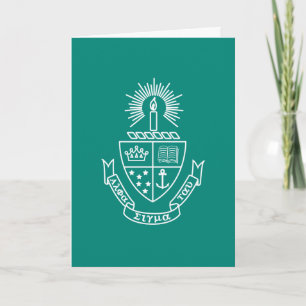 Alpha Sigma Tau Crest Card