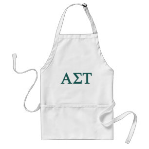 Alpha Sigma Tau Lil Big Logo Adult Apron