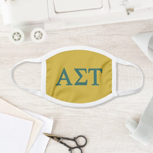 Alpha Sigma Tau Lil Big Logo Face Mask