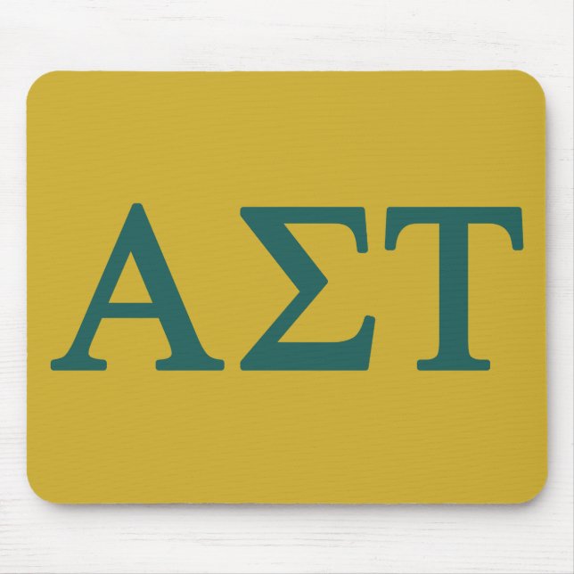 Alpha Sigma Tau Lil Big Logo Mouse Pad (Front)