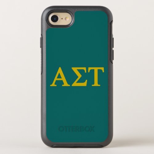 Alpha Sigma Tau Lil Big Logo OtterBox Symmetry iPhone SE87 Case