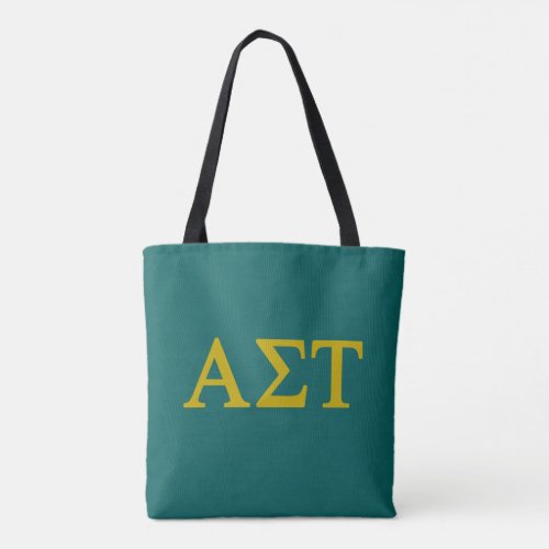 Alpha Sigma Tau Lil Big Logo Tote Bag