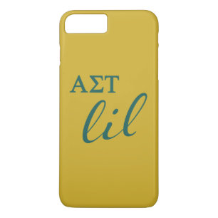 Alpha Sigma Tau Lil Script iPhone 8 Plus/7 Plus Case