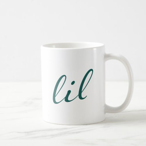 Alpha Sigma Tau Lil Script Coffee Mug