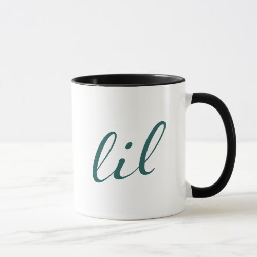 Alpha Sigma Tau Lil Script Mug