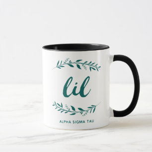 Alpha Sigma Tau Lil Wreath Mug