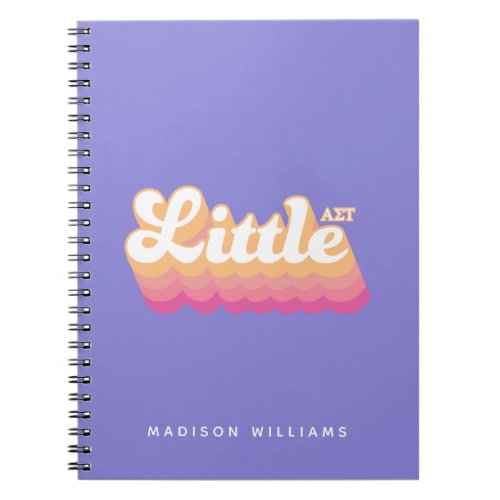 Alpha Sigma Tau  Little Notebook