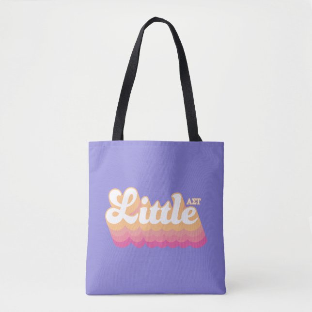 Alpha Sigma Tau | Little Tote Bag (Front)