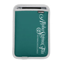 Alpha Sigma Tau Logo iPad Mini Sleeve