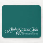 Alpha Sigma Tau Logo Mouse Pad at Zazzle