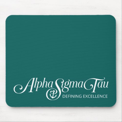 Alpha Sigma Tau Logo Mouse Pad