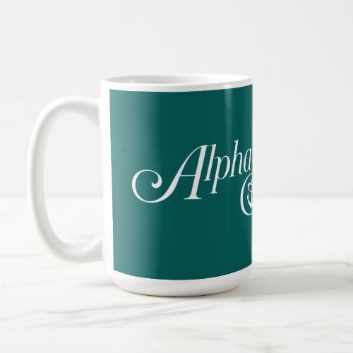 Alpha Sigma Tau Logo No Tagline 2 Coffee Mug