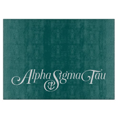 Alpha Sigma Tau Logo No Tagline 2 Cutting Board