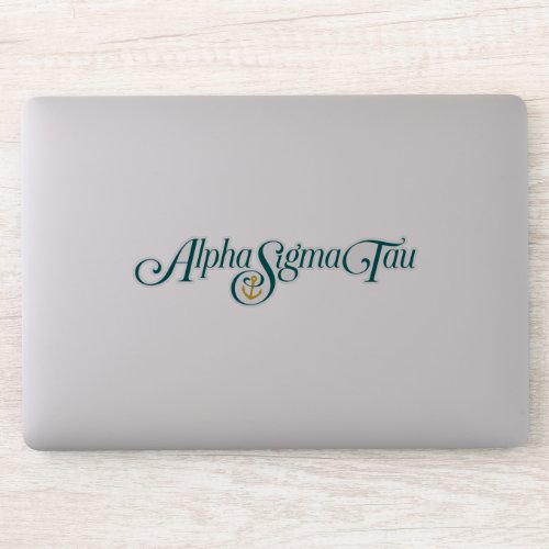 Alpha Sigma Tau Logo No Tagline 2 Sticker
