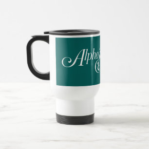 Alpha Sigma Tau Logo No Tagline 2 Travel Mug