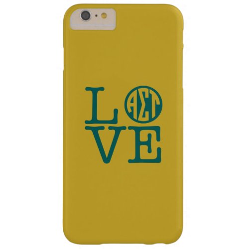 Alpha Sigma Tau Love Barely There iPhone 6 Plus Case