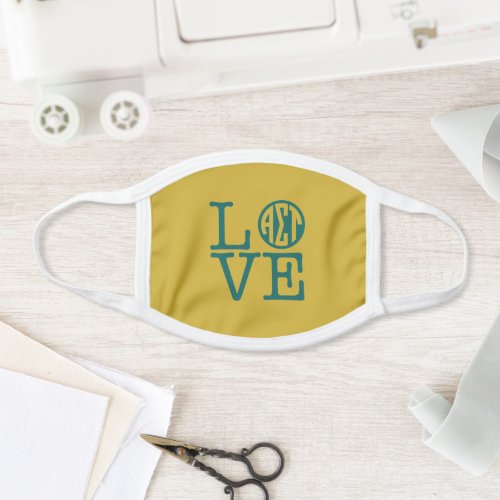 Alpha Sigma Tau Love Face Mask