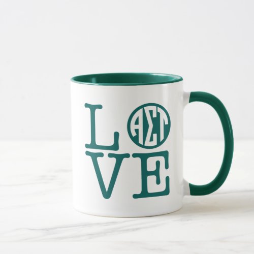 Alpha Sigma Tau Love Mug