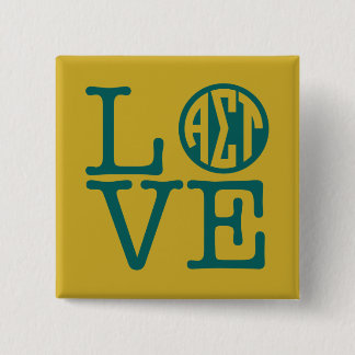 Alpha Sigma Tau Love Pinback Button