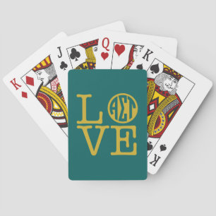 Alpha Sigma Tau Love Poker Cards